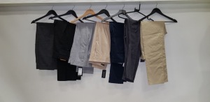 7 X BRAND NEW JEANS IN VARIOUS STYLES AND SIZES IE HALL HUBER, FARAH