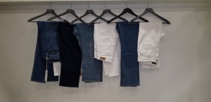 6 X BRAND NEW JEANS IN VARIOUS STYLES AND SIZES IE POLO RALPH LAUREN, JIGSAW