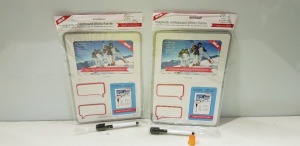 576 X BRAND NEW MAGNETIC WHITEBOARD PHOTO FRAME ( 10 CM X 15CM PHOTO ) -INCLUDES MAGNETIC PEN AND ERASER ( ALSO HOLDS 2 CAPTION SPOTS )
