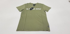 8 X BRAND NEW G STAR RAW KHAKI T SHIRTS IN VARIOUS YOUTH SIZES