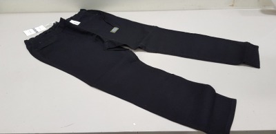 20 X BRAND NEW EVANS BLACK DENIM JEANS UK SIZE 22