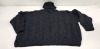 10 X BRAND NEW TOPSHOP BLACK KNITTED TURTLENECK JUMPERS SIZE MEDIUM RRP £49.00 (TOTAL RRP £490.00