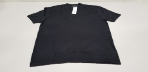 21 X BRAND NEW BURTON MENSWEAR BLACK CREWNECK COTTON RICH T SHIRTS IN VARIOUS SIZES RRP £16.00 (336.00)