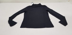 22 X BRAND NEW NEW LOOK BLACK TURTLENECK TOPS UK SIZE 18