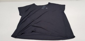 15 X BRAND NEW ONLY PLAY BLACK T SHIRTS UK SIZE 24/26