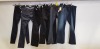 6 X BRAND NEW TOMMY HILFIGER JEANS IN VARIOUS STYLES AND SIZES
