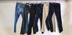 6 X BRAND NEW HUGO BOSS DENIM JEANS IN VARIOUS STYLES AND SIZES