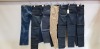 6 X BRAND NEW G-STAR RAW JEANS IN VARIOUS STYLES AND SIZES