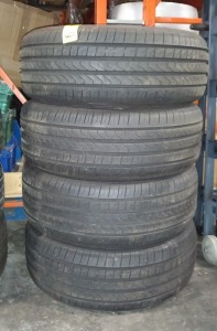 4 X PART WORN PIRELI SCORPION VERDE ( 235 / 60 R18 ) - VERY GOOD CONDITION