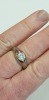 GENTS HALLMARKED 18 CT WHITE GOLD ROUND BRILLIANT DIAMOND SOLITAIRE RING IN HEAVY RUBBED SETTING. ESTD WEIGHT OF DIAMOND 1.05 CT GAUGED TO BE COLOUR GRADE G/H, CLARITY GRADE VS1-2 WEIGHS APPROX 11.3 GRAMMES. VALUE FOR INSURANCE PURPOSES £9500 - 4