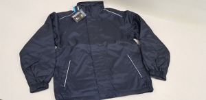 40 X BRAND NEW PAPINI TEMPEST NAVY JACKETS/COATS IN SIZE XS