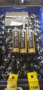 33 X BRAND NEW EVERBUILD ANTHRACITE EB25 THE ULTIMATE SEALANT AND ADHESIVE ADVANCED FORMULA