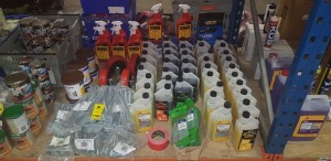 90 PIECE MIXED LOT CONTAINING EVERBUILD 2KG LINSEED PUTTY OIL, EVERBUILD WONDER WIPES SPRAY, SIKA MAXMIX FROST PROOFER AND ACCELERATOR MORTAR MIX, EVERBUILD OPTIMIX SUPER CONCENTRATED MORTAR PLASTICISER, EVERBUILD RENDER ADDITIVE AND CEMENT COLOURANT ETC.