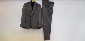 1 X BRAND NEW HUGO BOSS FULL 2 PIECE SUIT IN GREY SIZE 38R RRP-£480.00