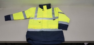 5 X BRAND NEW HI LIGHT HI VISIBILITY JACKETS SIZE MEDIUM