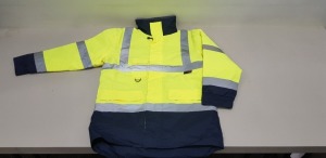 5 X BRAND NEW HI LIGHT HI VISIBILITY JACKETS SIZE MEDIUM