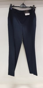 20 X BRAND NEW DOROTHY PERKINS NAVY SLIM TROUSERS RRP £20.00 (TOTAL RRP £400.00) IN VARIOUS SIZES - 12, 10 AND 14 RRP