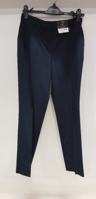 20 X BRAND NEW DOROTHY PERKINS NAVY SLIM TROUSERS RRP £20.00 (TOTAL RRP £400.00) IN VARIOUS SIZES - 12, 10 AND 14 RRP
