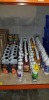 90 + MIXED PIECES TO INCLUDE ALL BRAND NEW PRODUCT TO INCLUDE EVERBUILD OPTI-MIX MORTAR PLASTICISER , EVERBUILD BOILED LINSEED OIL , BARTOLINE WHITE SPIRIT , BARTOLINE CLEAN SPIRIT , EVERBUILD CREAM CLEANER , EVERBUILD TEAK OIL , RONSEAL HARD WOOD GARDEN