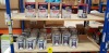 30 X BRAND NEW MIXED LOT TO INCLUDE JOHNSTONE'S INTERIOR WOOD AND METAL HARDWEARING IN SATIN BRILLIANT WHITE AND DULUX NON DRIP GLOSS HIGH SHEEN IN PURE BRILLIANT WHITE ( AND A LARGE QUANTITY OF METAL CLIPS )