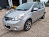 SILVER NISSAN NOTE N-TEC. Reg : BW11 XAE, Mileage : 81627 Details: 1 KEY MOT EXPIRED 19/05/2022 AIRCON SATNAV SERVICE HISTORY TO 77,820 MILES - 2