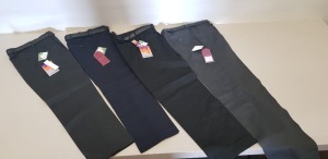 100 + BRAND NEW WINTERBOTTOMS TROUSERS IN GREY, BLACK AND CHARCOAL IN VARIOUS SIZES