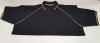 53 X BRAND NEW PAPINI NOVARA BLACK/GOLD POLO SHIRTS IN SIZE UK (26)XL AND (27) XXXL