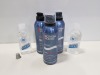 51 PIECE MIXED LOT CONTAINING 48 X ANTIBACTERIAL PRISTINE CLEAN HAND SANITISER AND 3 X BIOTHERM HOMME FOAM SHAVER