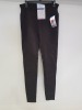 8 X BRAND NEW SPANX MIDNIGHT BROWN PINTUCK TROUSERS IN SIZE XL RRP $50.00 (TOTAL RRP $400.00)