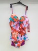 13 X BRAND NEW SPANX ALOHA FLORAL ONE PIECE SWIMSUITS IN VARIOUS SIZES