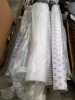 11 X PART ROLLS OF FABRICS IN VARIOUS STYLES AND SIZES