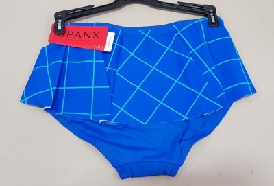 20 X BRAND NEW SPANX ELECTRIC BLUE GEO BOTTOMS SIZE 6 RRP $78.00 (TOTAL RRP $1560.00)