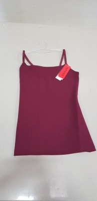 22 X BRAND NEW SPANX RICH GARNET IN AND OUT CAMI SIZE SMALL