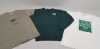 45 PIECE MIXED GARDEN CLOTHING LOT CONTAINING GARDENERS T SHIRTS AND GARDENERS SWEATSHIRTS ETC IN VARIOUS STYLES AND SIZES