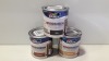 57 X BRAND NEW DULUX WOODSHEEN FOR INTERIOR AND EXTERIOR IN VARIOUS COLOURS TO INCLUDE ( ANTIQUE PINE , FRENCH OAK , CHURCH OAK , WARM MAPLE AND EBONY ) ALL IN 250 ML