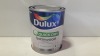 30 X BRAND NEW DULUX QUICK DRY SATINWOOD IN ( PURE BRILLANT WHITE ) ALL 750 ML