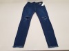 25 X BRAND NEW CANDY COUTURE JEANS AGE 12 YEARS RRP £10.00 (TOTAL RRP £250.00)