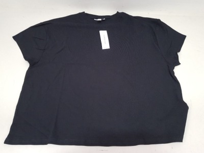 36 X BFRAND NEW TOPSHOP BLACK T SHIRTS IN VARIOUS SIZES SMALL AND MEDIUM RRP £10.00 (TOTAL RRP £360.00)