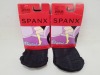 80 X BRAND NEW SPANX KNEE HEIGHT STOCKINGS ALL IN BLACK WITH CIRCLE STRIPE PATTERN ALL ONE SIZE