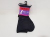 48 X BRAND NEW SPANX PACK OF 3 COZY , SUPER SOFT KNEE SOCKS ( ALL IN BLACK ) RRP $ 18.00 PP ( RRP $864 TOTAL )