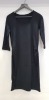 35 X BRAND NEW MAMA LICIOUS BLACK PLAIN DRESSES SIZE MEDIUM