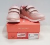 6 X BRAND NEW ROCKPORT PINK 2 STRIPED SHOES IN KIDS UK SIZE 1