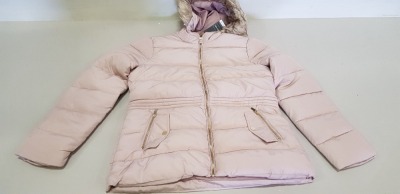 4 X BRAND NEW DOROTHY PERKINS PINK ZIP UP JACKETS SIZE UK SIZE 10