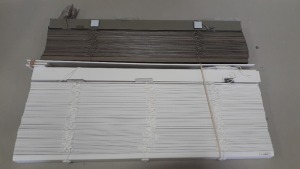 35 X BRAND NEW SUNWOOD BLINDS IN VARIOUS SIZES AND STYLES- SIZES TO INCLUDE ( 700MM X 1300 MM , 1000MM X 1300MM ETC )