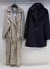 9 PIECE MIXED CLOTHING LOT CONTAINING 4 X TOPSHOP BUTTONED JACKETS UK SIZE 16 RRP £85.00 AND 5 X DOROTHY PERKINS BLACK BUTTONED JACKETS UK SIZE 10