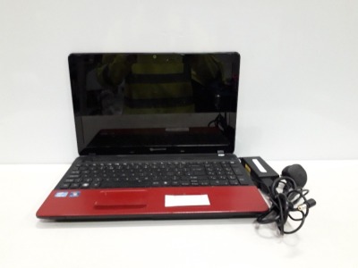 1 X PACKARD BELL T513 HR LAPTOP WITH INTEL CORE I3 2ND GEN - HARD DRIVE WIPED - NO OS - WITH CHARGER