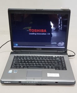 1X TOSHIBA L300 - HARD DRIVE WIPED - NO OS - WITH CHARGER