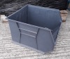 36 X STACKABLE TRAYS IN GREY ( DEPTH 30 CM - WIDTH 30CM - LENGTH 40CM )