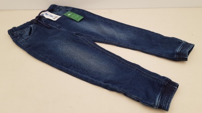 80 X BRAND NEW RETAIL BRANDED PULL ON KIDS JEANS SIZE 3-4 YEARS RRP £9.00 (TOTAL RRP £720.00)