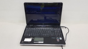 1 X HP DV6 LAPTOP - HARD DRIVE WIPED - NO OS - WITH CHARGER